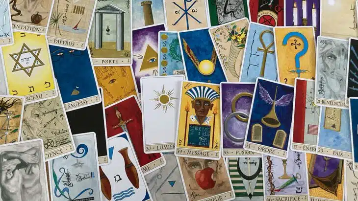 Tirage de cartes avec l'Oracle de la Triade