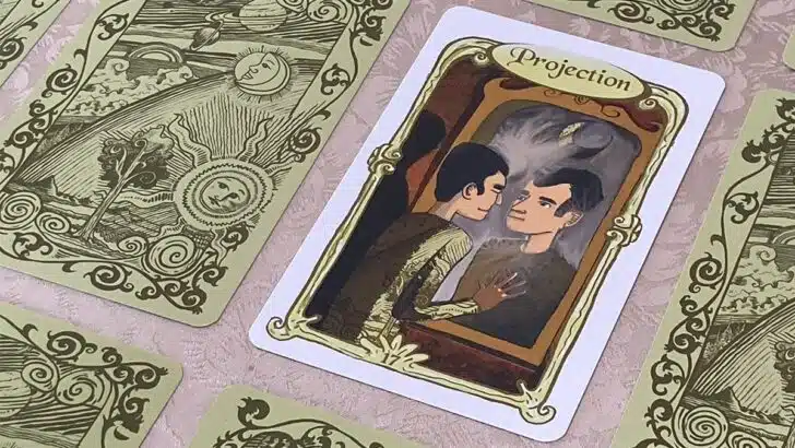 Oracle des Miroirs : carte Projection