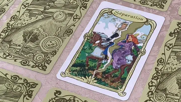 Oracle des Miroirs : carte Séparation