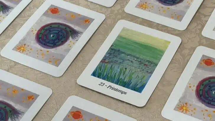 Oracle Lumière : carte Printemps