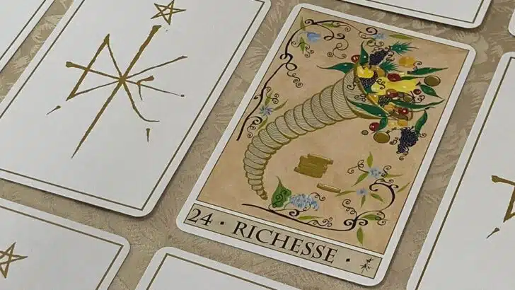 Oracle de la Triade : carte Richesse