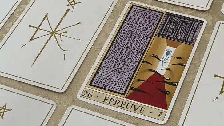 Oracle de la Triade : carte Épreuve