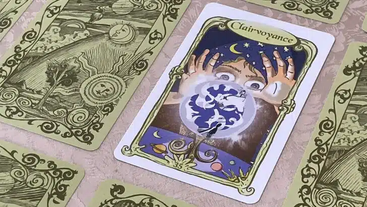 Oracle des Miroirs : carte Clairvoyance