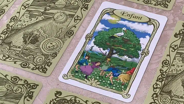 Oracle des Miroirs : carte Enfant