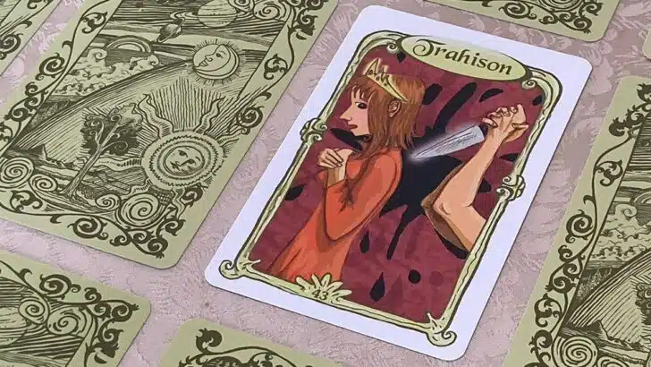 Oracle des Miroirs : carte Trahison