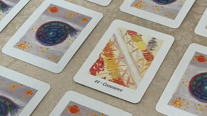 Oracle Lumière : carte Commerce