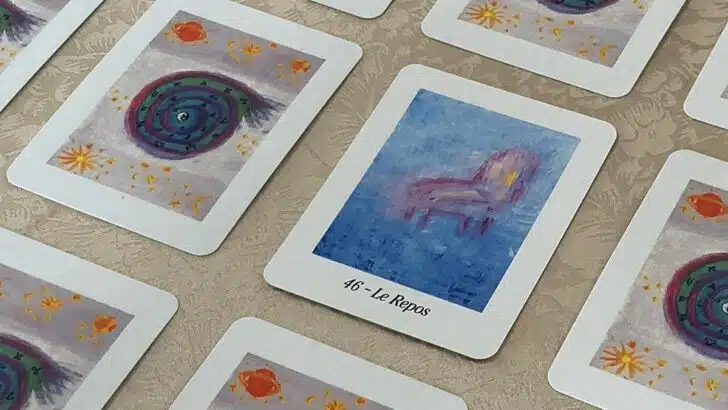 Oracle Lumière : carte Le Repos