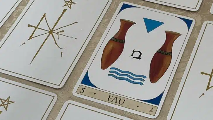 Oracle de la Triade : carte Eau