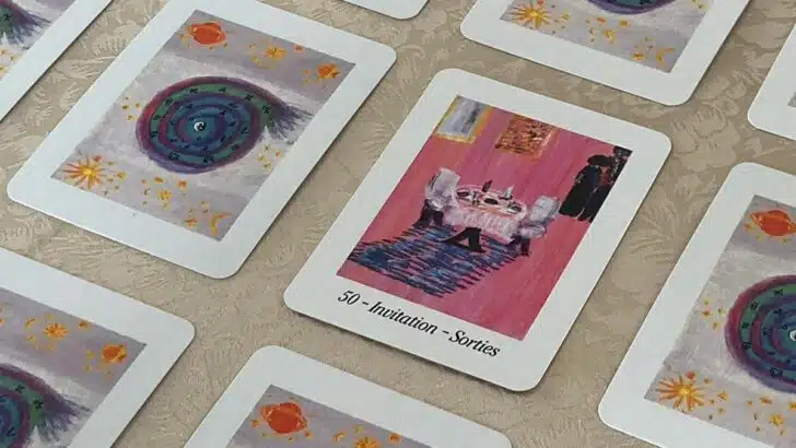 Oracle Lumière : carte Invitation / Sorties