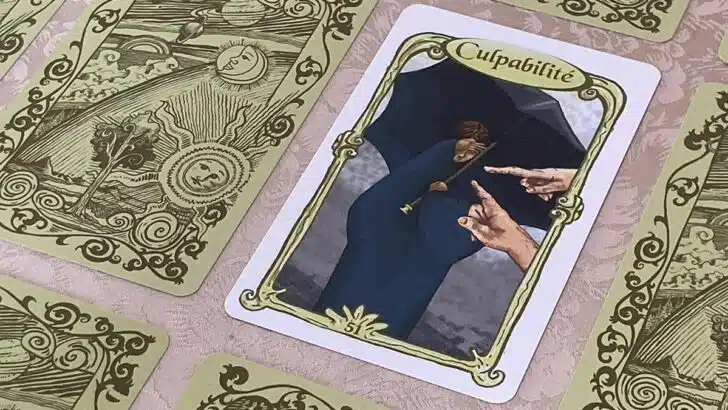 Oracle des Miroirs : carte Culpabilité