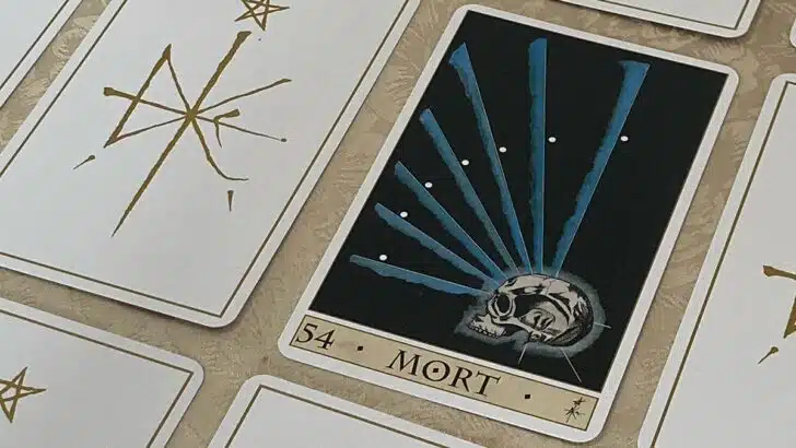 Oracle de la Triade : carte Mort