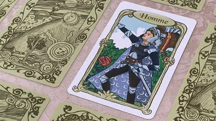 Oracle des Miroirs : carte Homme