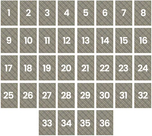 Tirage Grand Tableau Petit Lenormand