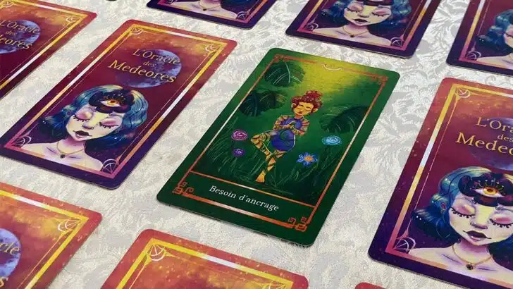 Oracle des Medeores : carte Besoin d’ancrage