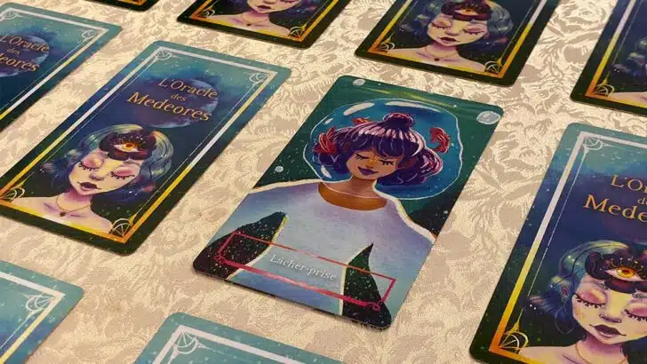 Oracle des Medeores : carte Lâcher-prise