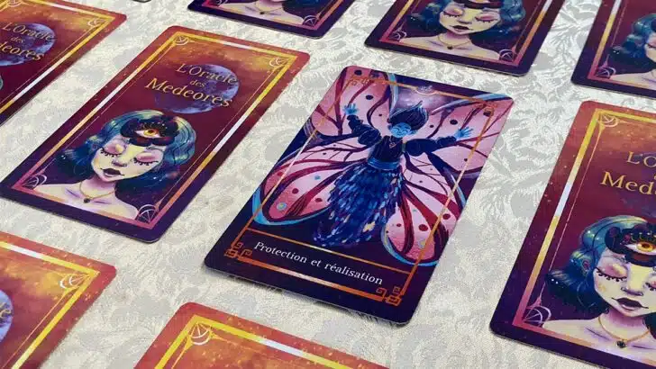 Oracle des Medeores : carte Protection et réalisation
