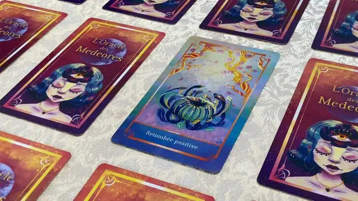 Oracle des Medeores : carte Retombée positive
