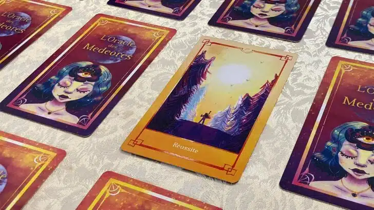 Oracle des Medeores : carte Réussite