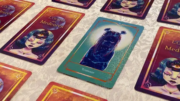 Oracle des Medeores : carte Tristesse