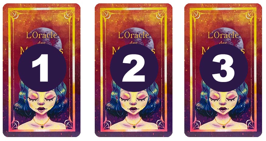 Tirage à 3 cartes avec l'Oracle des Medeores
