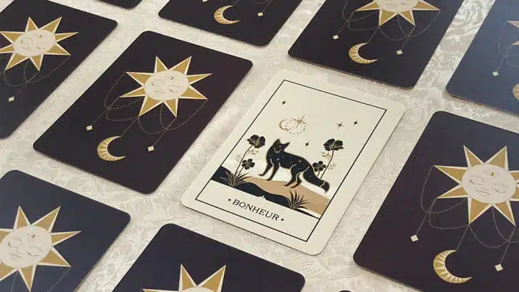Oracle de la Voix des Âmes : carte Bonheur
