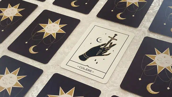 Oracle de la Voix des Âmes : carte Colère