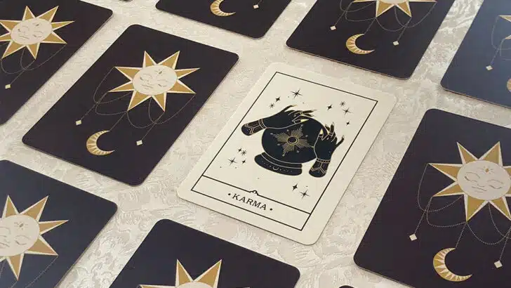 Oracle de la Voix des Âmes : carte Karma