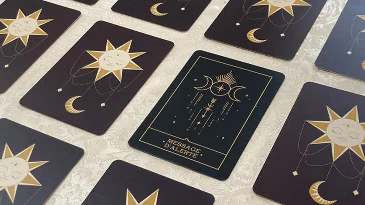 Oracle de la Voix des Âmes : carte Message d&rsquo;alerte