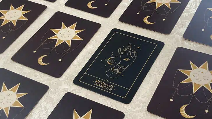 Oracle de la Voix des Âmes : carte Message d&rsquo;amour