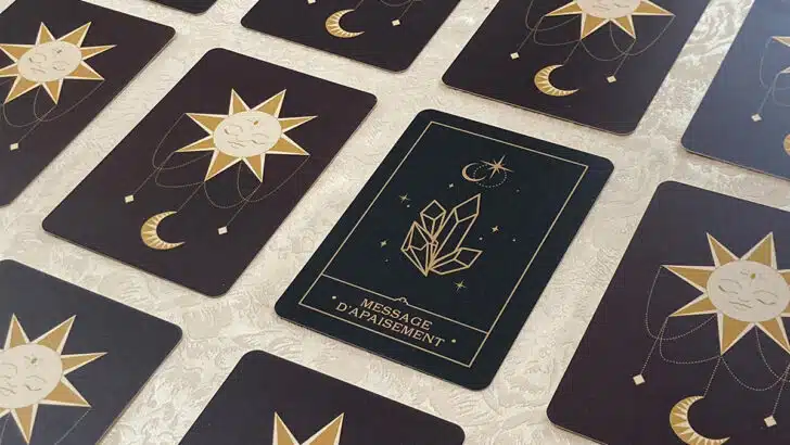 Oracle de la Voix des Âmes : carte Message d&rsquo;apaisement