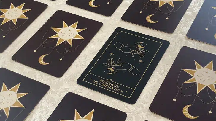 Oracle de la Voix des Âmes : carte Message de libération