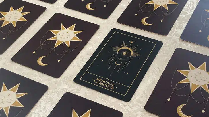 Oracle de la Voix des Âmes : carte Message karmique