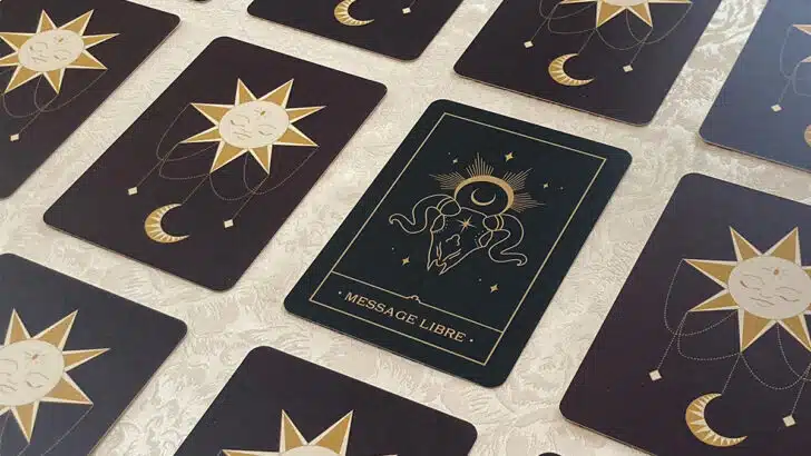 Oracle de la Voix des Âmes : carte Message libre