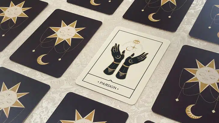 Oracle de la Voix des Âmes : carte Pardon