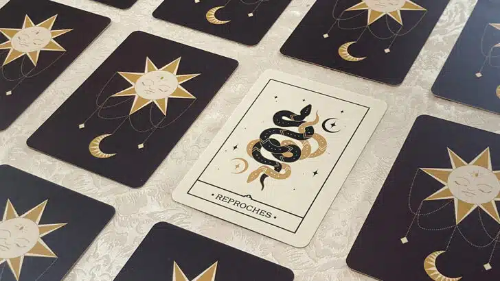 Oracle de la Voix des Âmes : carte Reproches