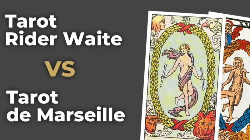 Tarot Rider Waite Smith ou Tarot de Marseille : lequel choisir pour débuter ou approfondir sa pratique ?
